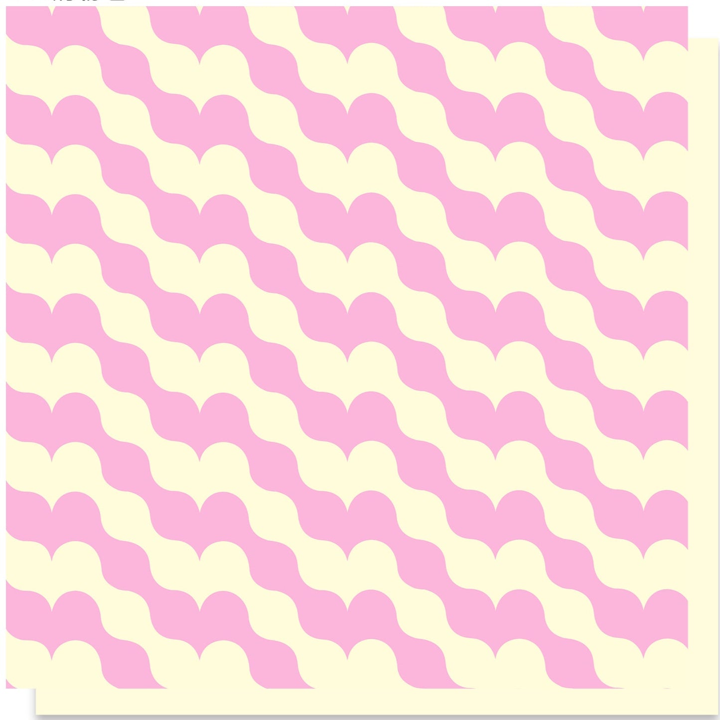 -Edged Korean-Style Wrapping Paper