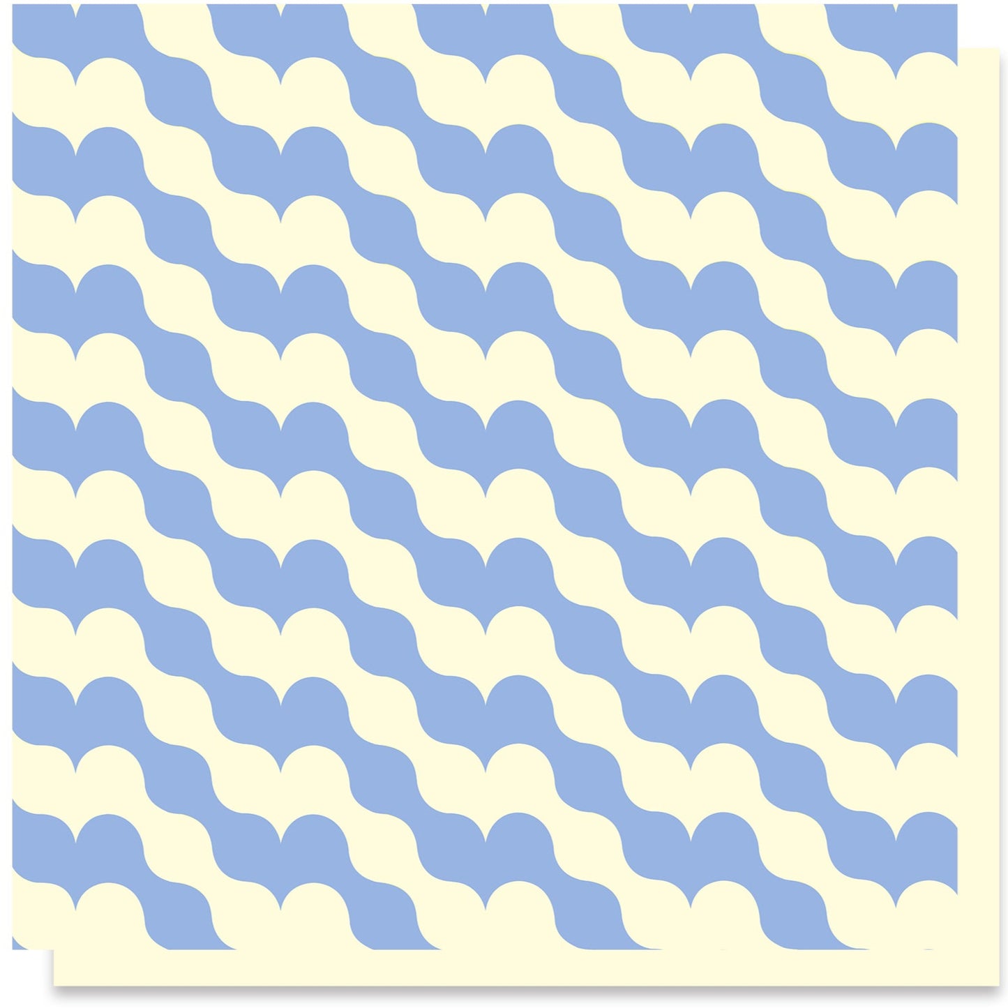 -Edged Korean-Style Wrapping Paper
