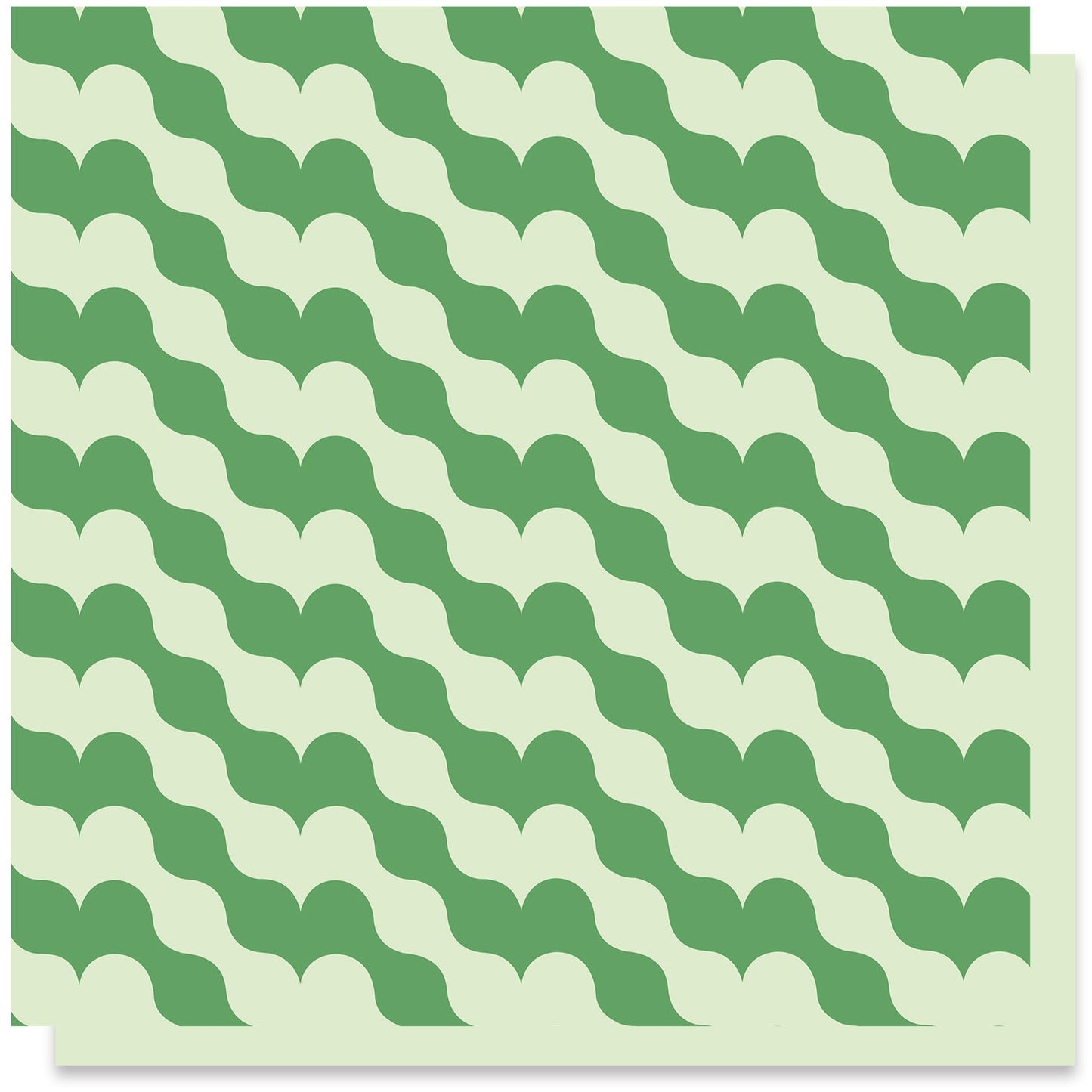 -Edged Korean-Style Wrapping Paper