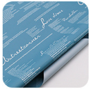 Two-Tone Waterproof Korean-Style Wrapping Paper