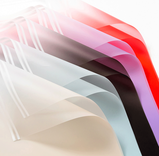 Two-Tone Gradient Waterproof Korean-Style Wrapping Paper