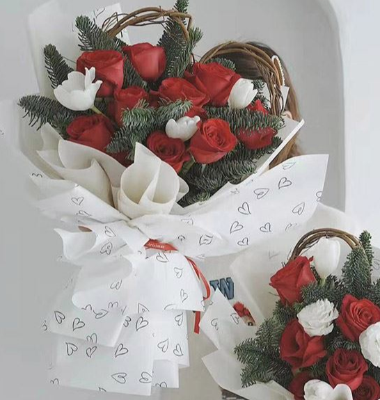 Mini Heart Waterproof Korean-Style Wrapping Paper