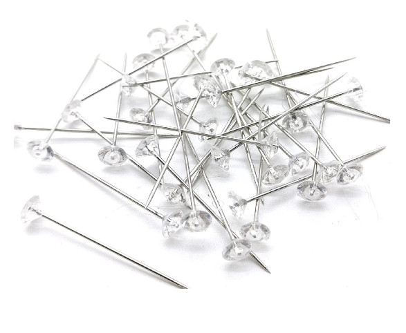 8mm 100 pics Diamond Pins