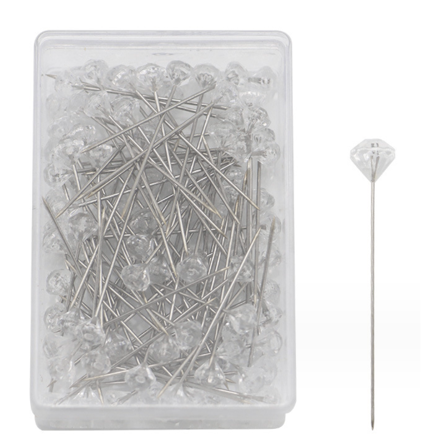 8mm 100 pics Diamond Pins