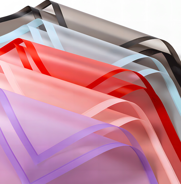 Transparent-Edged Korean-Style Wrapping Paper