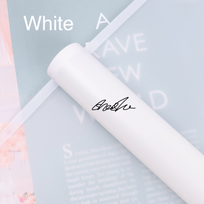 Transparent-Edged Korean-Style Wrapping Paper