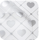 Heart Waterproof Korean-Style Wrapping Paper