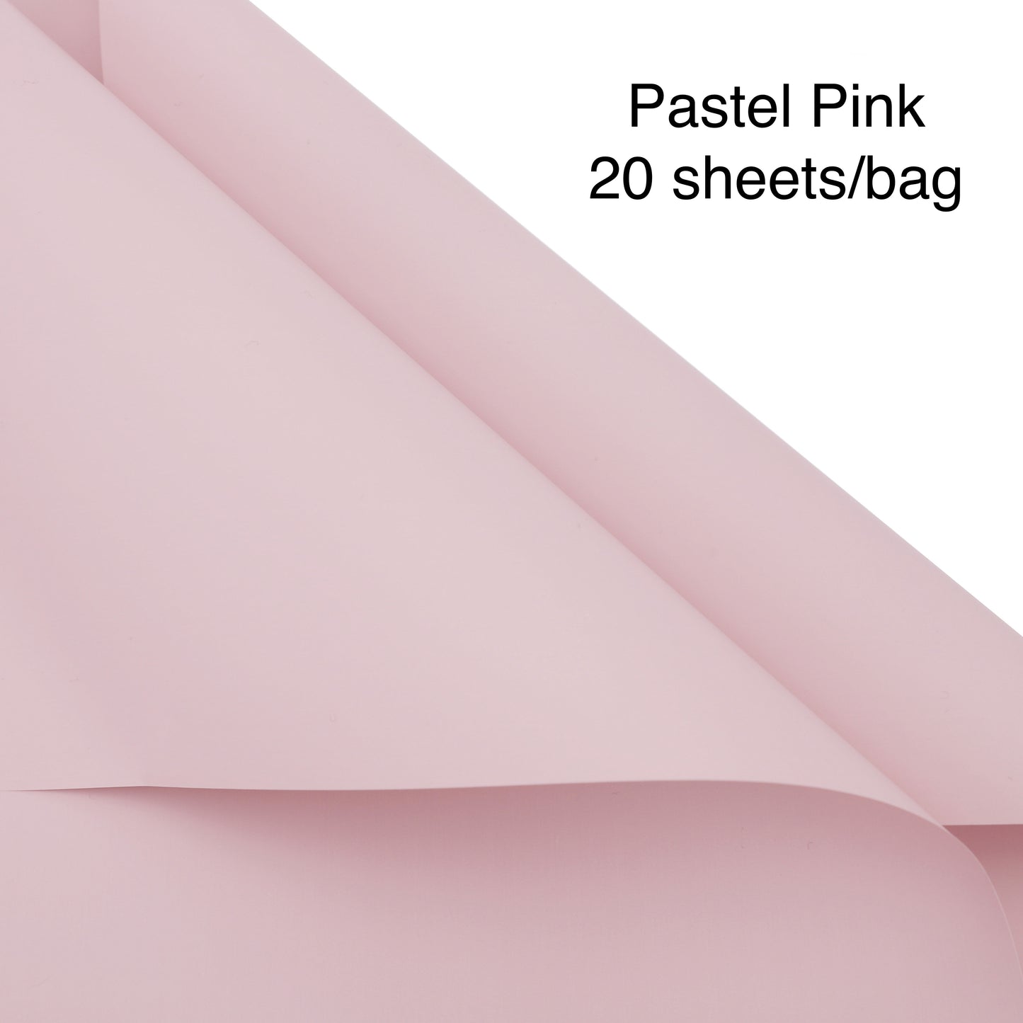 Korean Style Solid-Color Flower Bouquets Wrapping Paper