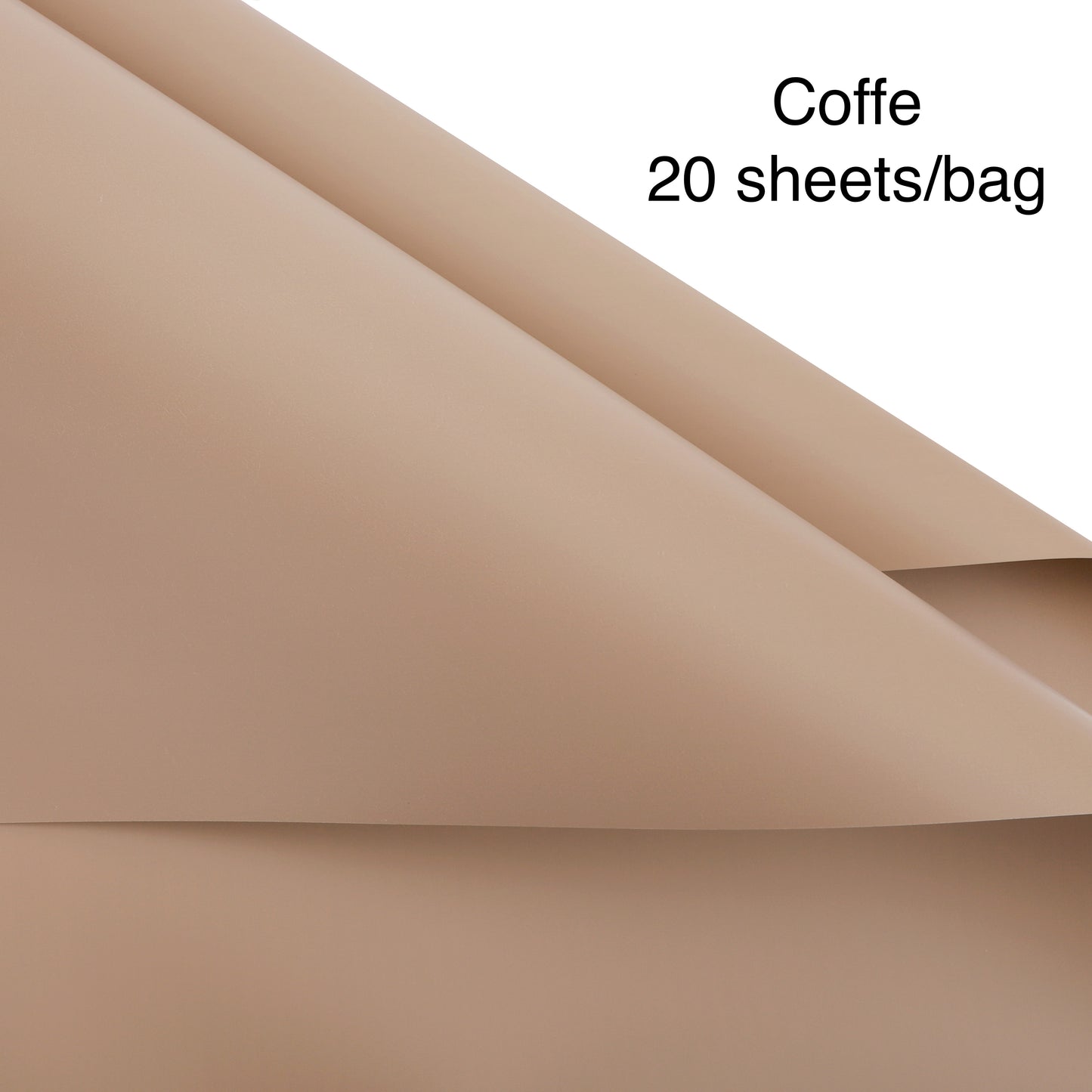 Korean Style Solid-Color Flower Bouquets Wrapping Paper