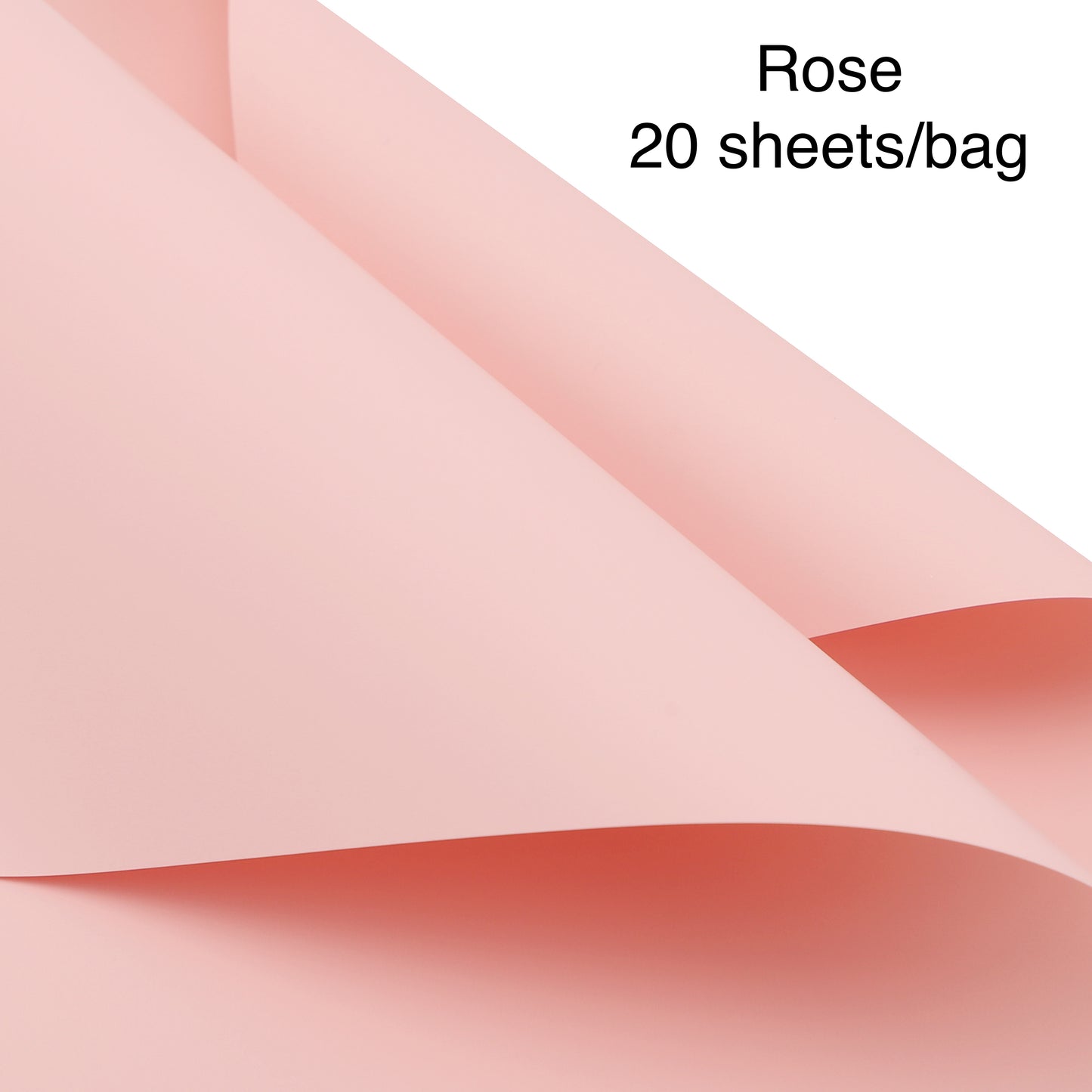 Korean Style Solid-Color Flower Bouquets Wrapping Paper